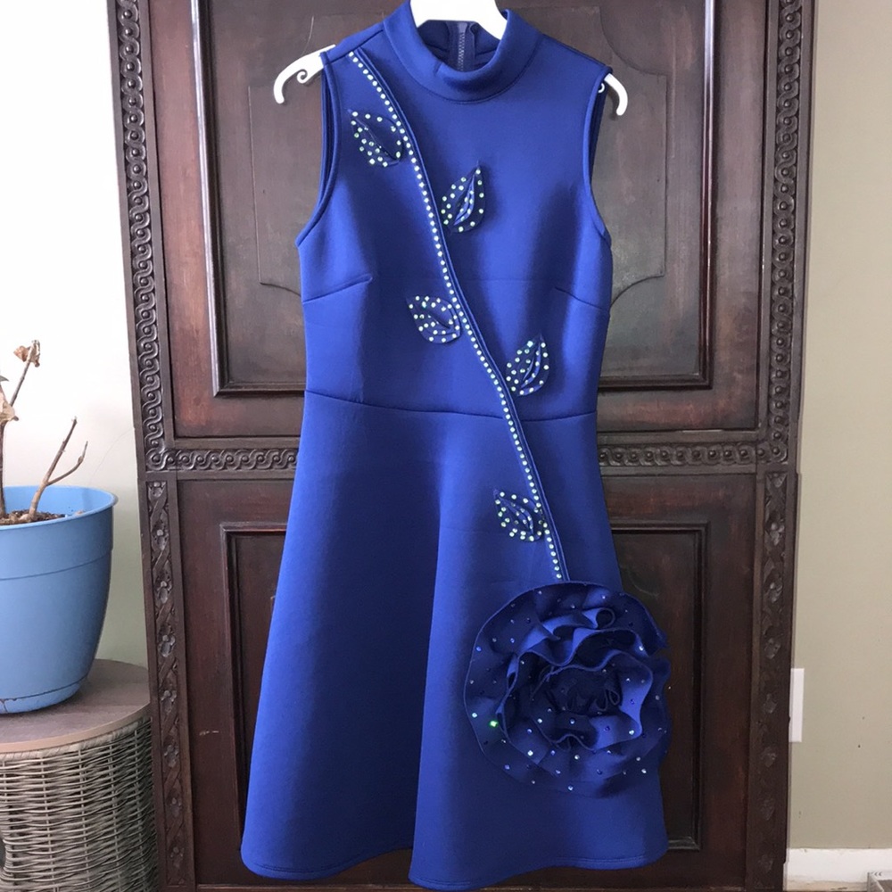 Custom flower dress adult small fits like a 6